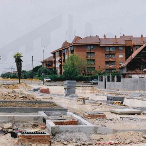 Construcción de los accesos a la Glorieta de Le Pecq en Aranjuez