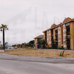 Obras de adecuación de la Glorieta de Le Pecq en Aranjuez