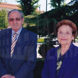 Retrato de Antonio Luengo y Carmen Balmisa, maestros de Aranjuez