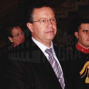 Retrato de Ramón Peche Villaverde, Jefe de Protocolo del Ayuntamiento de Aranjuez