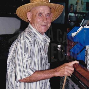 Retrato de José Ibáñez Alonso del Restaurante El Rana Verde de Aranjuez