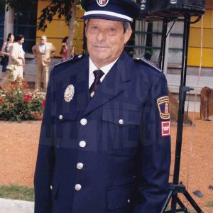 Retrato de Carlos Moreno Calvo, policía municipal en Aranjuez