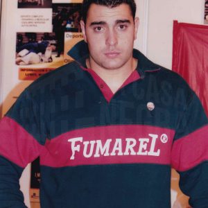 Retrato de Ángel Parra Labajos, campeón de España de Judo