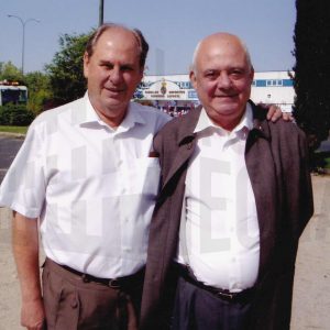 Retrato de Antonio Guardiola, médico, y Pablo Guzmán, hostelero.