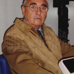 Retrato de Hermenegildo Lozano García-Redondo , óptico y ATS, en Aranjuez