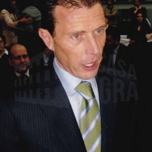 Retrato de Emilio Butragueño durante una entrega de premios en Madrid
