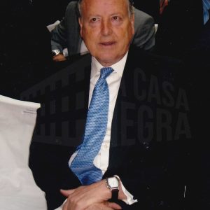 Retrato de José Mª Álvarez del Manzano, ex Alcalde de Madrid, durante una entrega de premios en Madrid