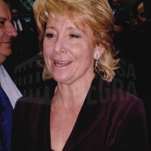 Retrato de Esperanza Aguirre, Presidenta de la Comunidad de Madrid, durante una entrega de premios en Madrid