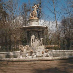 Fuente de Narciso en el Jardín del Príncipe, en Aranjuez
