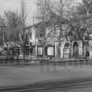 Casa del fotógrafo en el cruce de las calles Príncipe y Stuart en Aranjuez