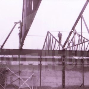 Construcción de una nave industrial de la empresa Transportes Gálvez en Aranjuez