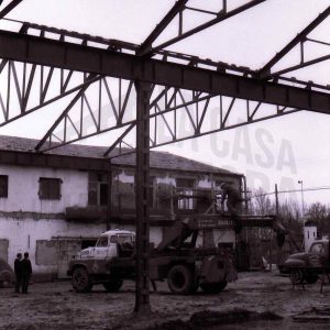 Construcción de una nave industrial de la empresa Transportes Gálvez en Aranjuez