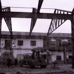 Construcción de una nave industrial de la empresa Transportes Gálvez en Aranjuez