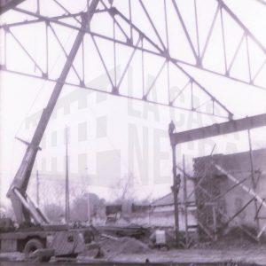 Construcción de una nave industrial de la empresa Transportes Gálvez en Aranjuez