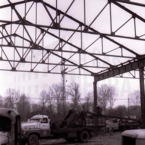 Construcción de una nave industrial de la empresa Transportes Gálvez en Aranjuez