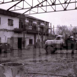 Construcción de una nave industrial de la empresa Transportes Gálvez en Aranjuez