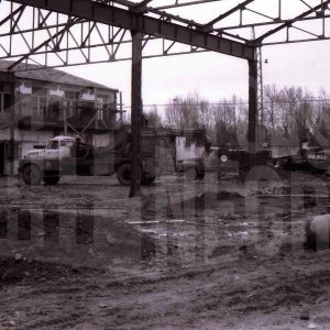 Construcción de una nave industrial de la empresa Transportes Gálvez en Aranjuez