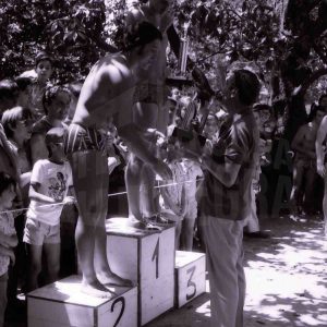 Entrega de trofeos de la 1ª Travesía del Tajo en Aranjuez