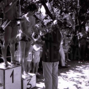 Entrega de trofeos de la 1ª Travesía del Tajo en Aranjuez