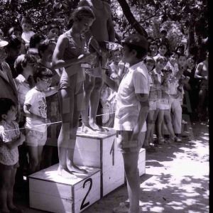 Entrega de trofeos de la 1ª Travesía del Tajo en Aranjuez