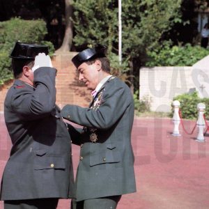 Entrega de condecoraciones en la Academia de la Guardia Civil de Aranjuez