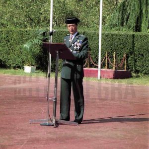 Alocución del Director de la Academia de la Guardia Civil de Aranjuez, José Fernando Abós Coto