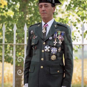 El Director de la Academia de la Guardia Civil de Aranjuez, José Fernando Abós Coto, durante un acto