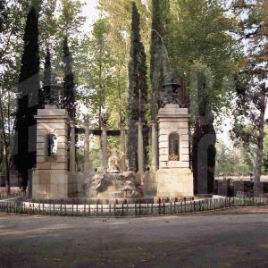 Fuente de Apolo del Jardín  del Príncipe de Aranjuez. Detalle