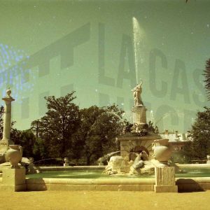 Fuente de Hércules y Anteo en el Jardín del Parterre en Aranjuez