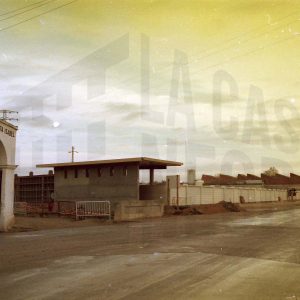 Entrada al Cementerio de Santa Isabel y construcción de su ampliación en Aranjuez