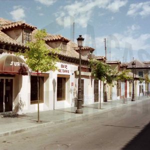 Vista de la Calle Stuart de Aranjuez