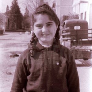 Retrato de Loli García Ayende en Aranjuez