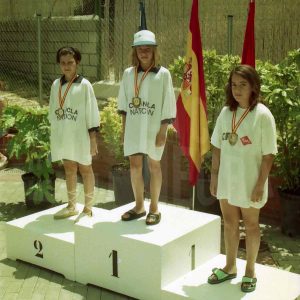 Medallistas de los campeonatos de Natación de Madrid de 1995