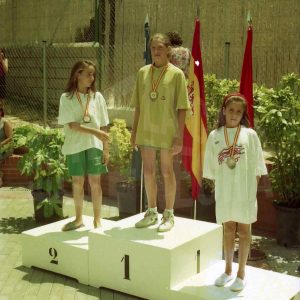 Medallistas de los campeonatos de Natación de Madrid de 1995