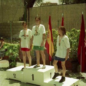 Medallistas de los campeonatos de Natación de Madrid de 1995