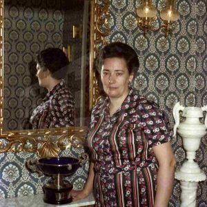 Retrato de Mari Gálvez en su casa