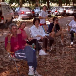 Comida campestre del Club de Natación Aranjuez en las Doce Calles en Aranjuez