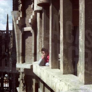 José Luis Talavera en el templo de la Sagrada Familia de Barcelona