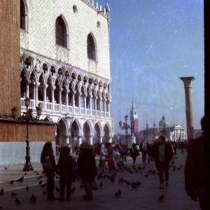 Palacio Ducal y Plaza de San Marcos en Venezia