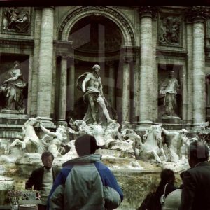 La Fontana di Trevi en Roma