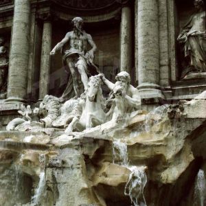 La Fontana di Trevi en Roma
