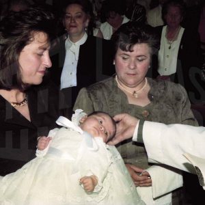 Bautizo de un bebé en Aranjuez