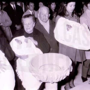 Bautizo de José Luís Talavera Gálvez en la Iglesia de Alpajés