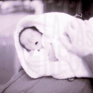 José Luis Talavera Gálvez a los 4 días de nacer