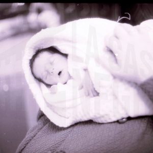 José Luis Talavera Gálvez a los 4 días de nacer