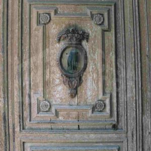 Llamador antiguo en el Palacio de Osuna de Aranjuez