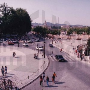 Plaza de Santiago Rusiñol , Jardín del Parterre y Plaza e Iglesia de San Antonio en Aranjuez
