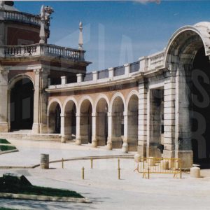 Carrera de Andalucía y entorno de la Iglesia de San Antonio en Aranjuez