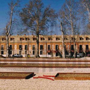 Fachada de la Casa de Fogones en la Plaza de Parejas de Aranjuez