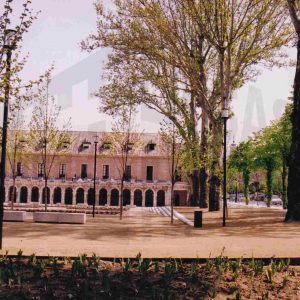Plaza de Parejas y Casas de Oficios y Caballeros en Aranjuez